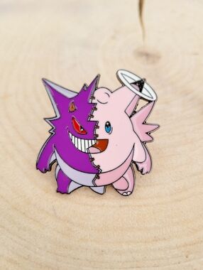 2/$20 Brand New Pokemon "Gengar & Jigglypuff" Pin Brooch
